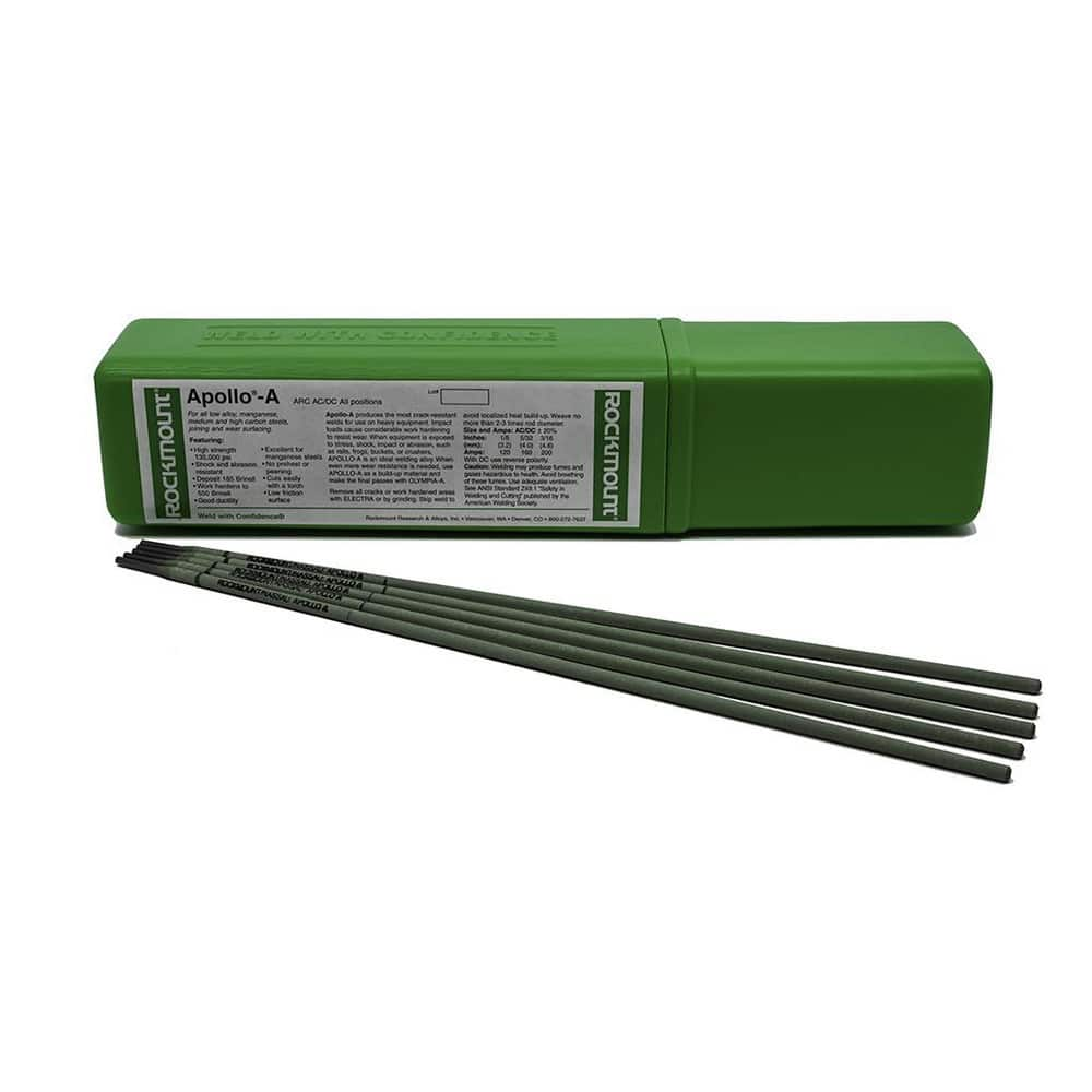 Arc Welding Rods & Electrodes, Type: Apollo A Hard Facing Electrode , Rod Shape: Round , Length (Inch): 14in  MPN:1004-5