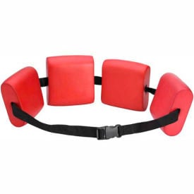 CanDo® Swim Belt with Four Oval Floats Red 20-4003R