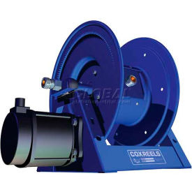 Coxreels 1125PCL-8M-EA HD Motorized Power Cord Reel 250'/12 Ga. & 200'/10 Ga. Cap.45A115VAC Motor 1125PCL-8M-EA