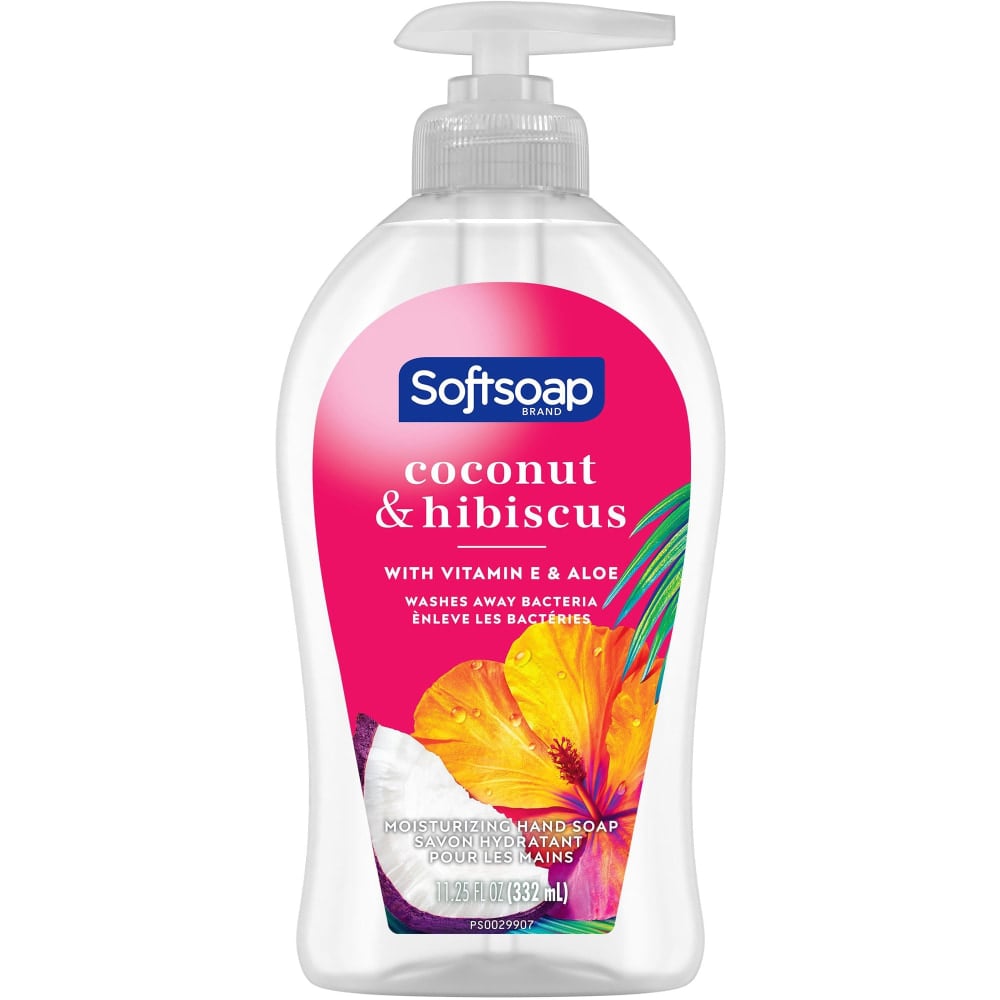 Softsoap Liquid Hand Soap, Coconut And Hibiscus Scent, 11.3  Oz (Min Order Qty 14) MPN:US07157A