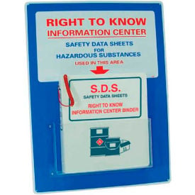 NMC RTK7 Mini Right To Know Information Center w/ SDS Binder 24