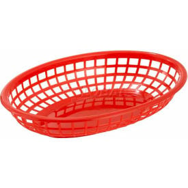 Winco PFB-10R Oval Fast Food Baskets - Pkg Qty 3 PFB-10R