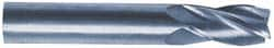 Square End Mill: 0.0591'' Dia, 0.1181'' LOC, 3 Flutes, Solid Carbide MPN:16905910