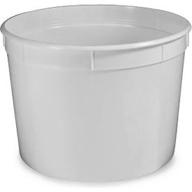 Multi-Purpose Container 32 oz. (960mL) Polystyrene Snap Lid White 250/Pack 270032