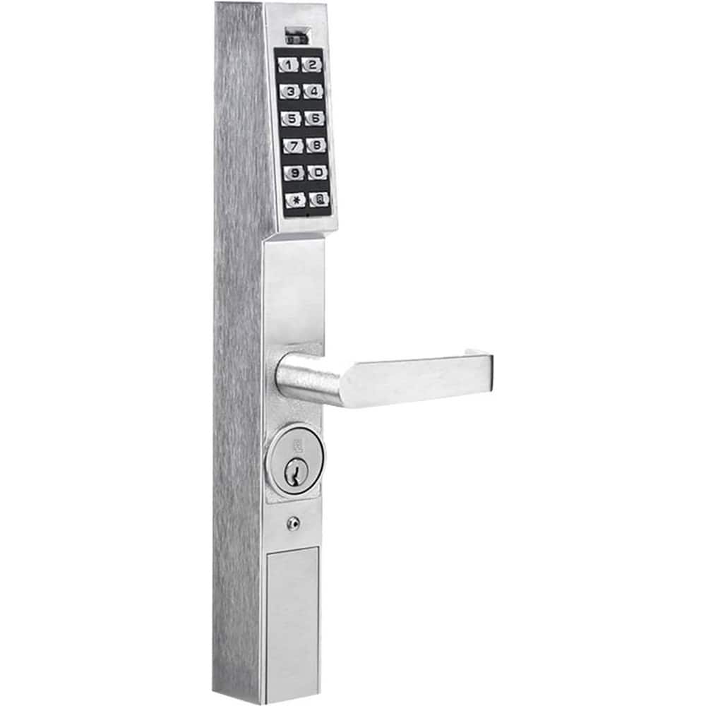 Trim, Trim Type: Narrow Stile Mortise Keypad Trim , For Use With: DL1200 Narrow Stile Pin Locks , Material: Metal , For Door Thickness: 1.75in  MPN:DL1200/26D1