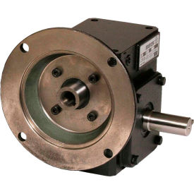 Worldwide HdRF154-15/1-R-56C Cast Iron Right Angle Worm Gear Reducer 151 Ratio 56C Frame HdRF154-15/1-R-56C