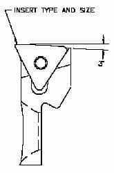 Indexable Boring Cartridge: Series 2, Right Hand MPN:2210-T06