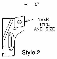 Indexable Boring Cartridge: Right Hand MPN:4505-51C12