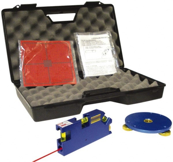 500 Ft. Max Measuring Range, Red Beam Laser Torpedo Level Kit MPN:LTL3HKMSC