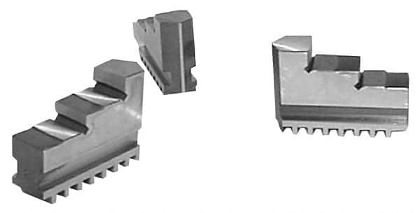 Hard Lathe Chuck Jaw: 15'' Max Chuck Dia, Top MPN:A153-HTJ