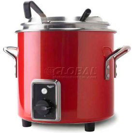 Vollrath® Retro Stock Pot Kettle Rethermalizer 7217755 7 Quart Fire Engine Red Finish 7217755