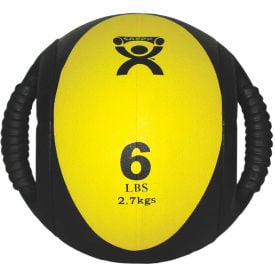 CanDo® Dual-Handle Medicine Ball 6 lb. 9