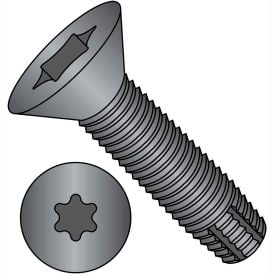 1/4-20X3/4  Six Lobe Flat Floor Board Screw Type F Black Phosphate Pkg of 3000 1412FTFB