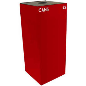 Witt Industries Recycling Can 36 Gallon Red 36GC01-SC