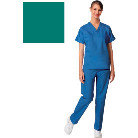 Unisex Set-In Sleeve Scrub Shirt Reversible Jade S 6794S