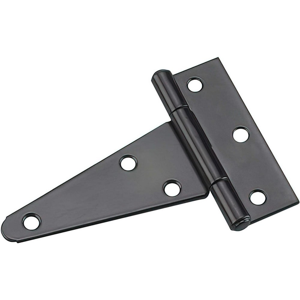 Tee Hinges, Finish/Coating: Black , Hinge Material: Steel , Range Of Motion: 180 , Load Capacity: 22 , Door Leaf Height: 4in  MPN:925FBV