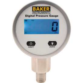 BAKER B50000 Series Digital Pressure Gauge 1000 PSI 1/4