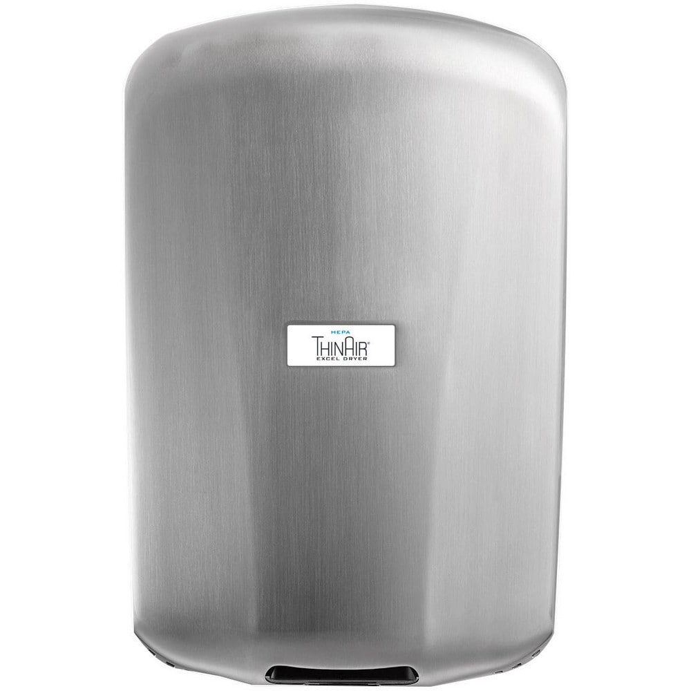 Electric Hand Dryers, Connection Type: Hardwire , Activation Method: Touchless , Material: Stainless Steel , Mount Type: Wall, Surface , Dry Time: 14s  MPN:324111H