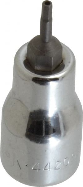 Hand Hex Bit Socket: 3/8