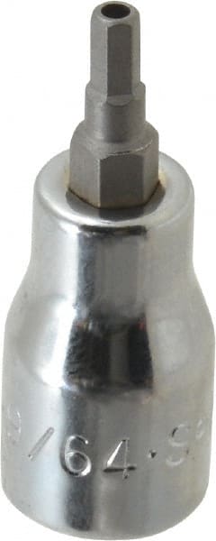 Hand Hex Bit Socket: 3/8