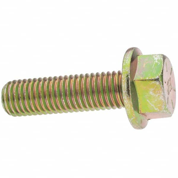 Smooth Flange Bolt: 5/8-11 UNC, 2-1/4