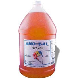 Snow Cone Syrups - Orange - Pkg Qty 4 72011CS