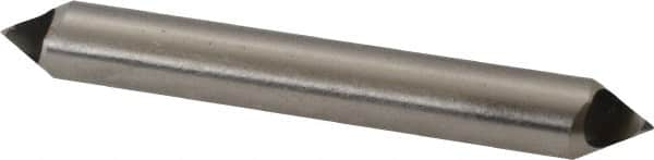 Countersink: 60.00 deg Included Angle, 0 Flute, High-Speed Steel, Right Hand MPN:67025001