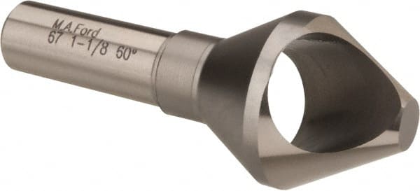 Countersink: 60.00 deg Included Angle, 0 Flute, High-Speed Steel, Right Hand MPN:67112501