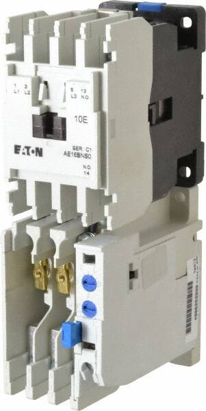 Combination Starters, Continuous Amperage: 20 , Starter Type: IEC , Enclosure Type: Open , Compatible Motor Phase: Three Phase , Action: NonReversible  MPN:AE16BNS0AC