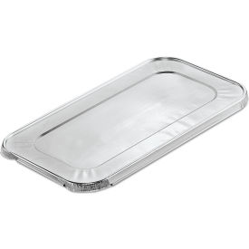 HFA® Steam Pan Foil Lid Fits One-Third Size Pan Aluminum Silver 200/Case HFA 403025