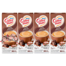 Coffee mate® Liquid Coffee Creamer Cafe Mocha 0.38 oz Mini Cups Pack of 200 11002807