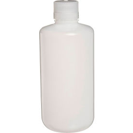 Thermo Scientific Nalgene™ Narrow-Mouth Economy HDPE Bottles Bulk Pack 1L Case of 50 332089-0032