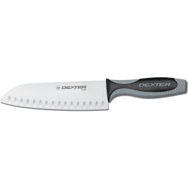 Dexter Russell 29273 - Duo-Edge Santoku Style Cook's Knife High Carbon Steel Stamped 7