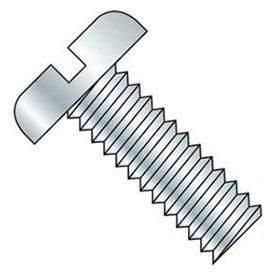 M4 x 0.7 x 8mm Machine Screw - Slotted Pan Head - Steel - Zinc - DIN 125B - Pkg of 100 CJC04008