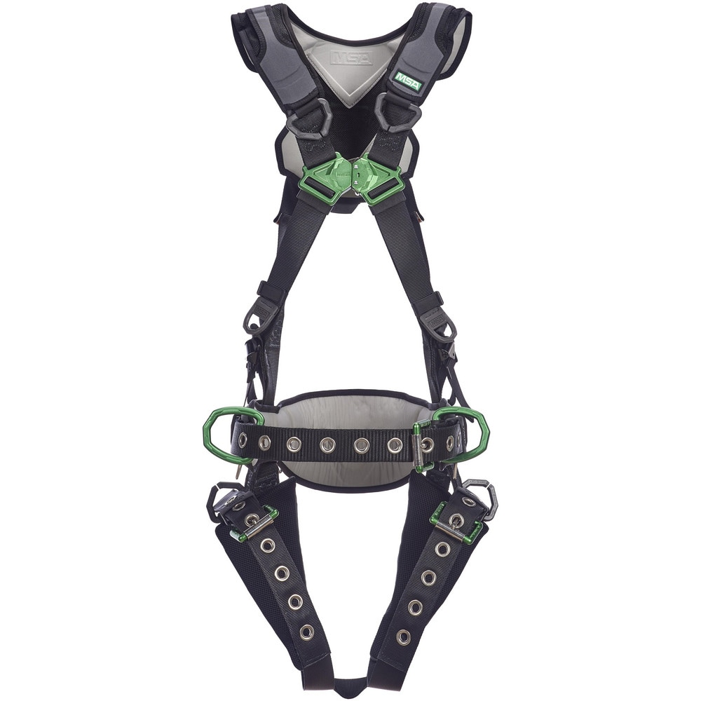 Harnesses, Harness Protection Type: Personal Fall Protection , Type: Full Body , Harness Application: Construction , Size: 2X-Large , Number of D-Rings: 3  MPN:10211331