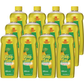 Pine-Sol® Multi-Surface Cleaner Concentrated Lemon Fresh Scent 14 oz. Bottle 12/Case 60148CT