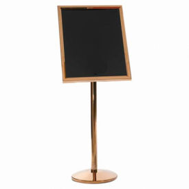 Aarco Small Menu And Poster Holder Brass - 24