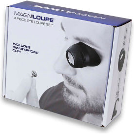 Carson® ML-20 MagniLoupe 4-Piece Eye Loupe Set (4.5x 6.5x 8x 13x) - Pkg Qty 2 ML-20