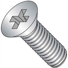 M5 x 0.8 x 12mm - Machine Screw - Phillips Flat Head - 304 Stainless Steel - DIN 965 - Pkg of 100 BSR05012