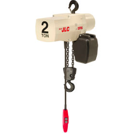 Coffing® 2 Ton Electric Chain Hoist W/ Chain Container 10' Lift 8 FPM 230/460V 08251W