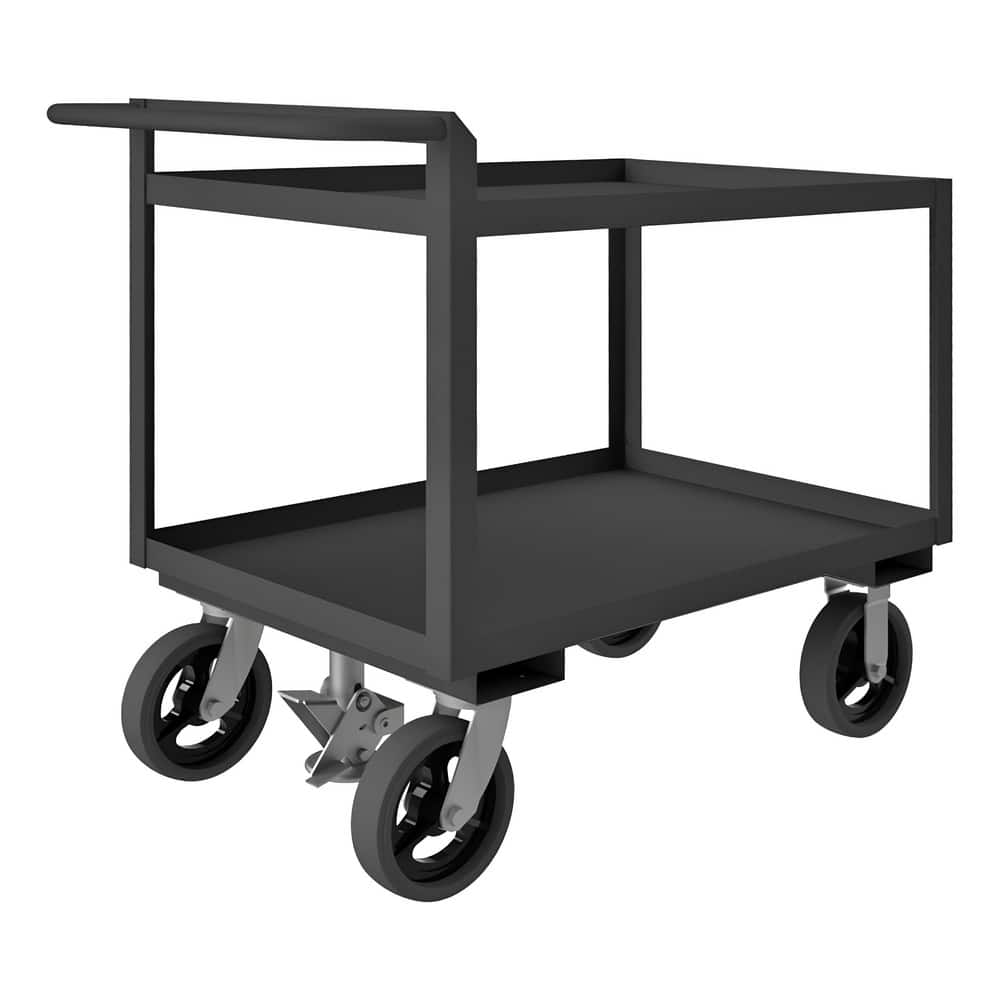 Security & Work/Utility Trucks, Truck Type: Stock Cart , Load Capacity (Lb. - 3 Decimals): 2400.000 , Length (Inch): 54-1/4 , Truck Material: Steel  MPN:RSCR304836ALUFL