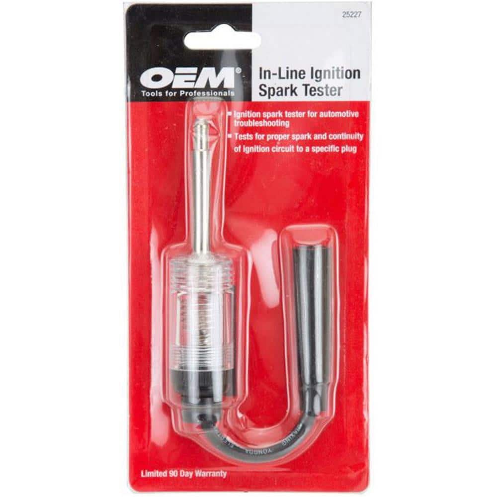 Automotive Hand Tools & Sets, Tool Type: Inline Ignition Spark Tester , Color: Clear , Material: Plastic , For Use With: Automotive Troubleshooting  MPN:25227