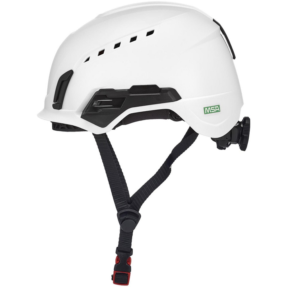 Hard Hats, Hard Hat Style: Climbing , Color: White , Adjustment Type: Ratchet , Application: Construction, Oil and Gas, Mining, Impact-Resistant MPN:10242629