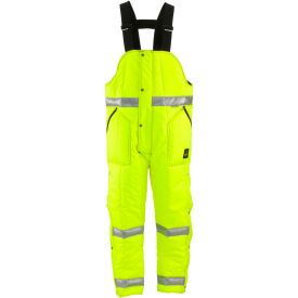 L2 HiVis™ Iron-Tuff™ High Bib Overall Short HiVisLime-Yellow - 3XL 0385SHVL3XLL2