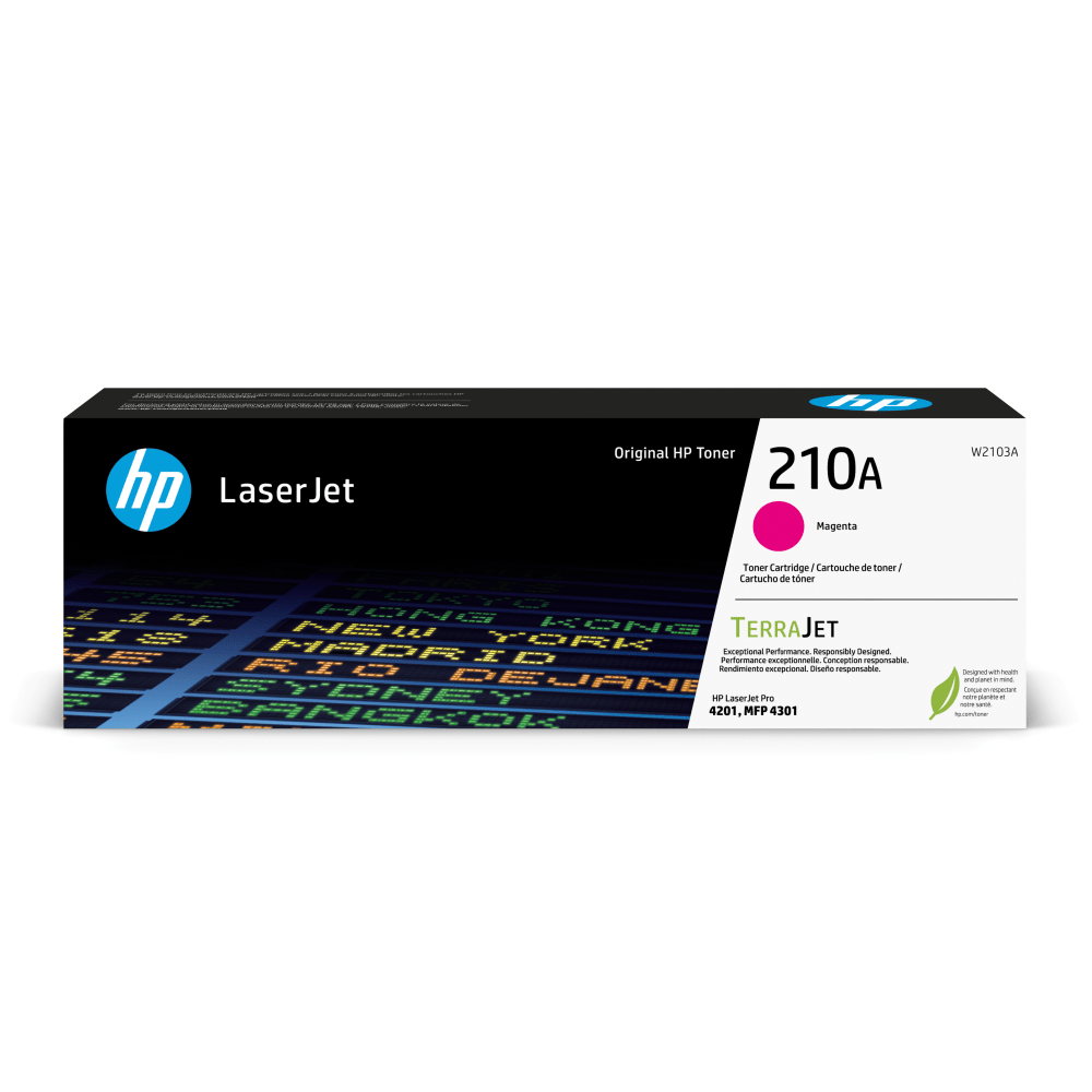 HP 210A Original Magenta Laser Toner Cartridge, W2103A MPN:W2103A