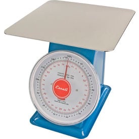 Escali DS13260P Mechanical Dial Scale 132lb x 0.5oz/60kg x 0.2g Stainless Steel DS13260P