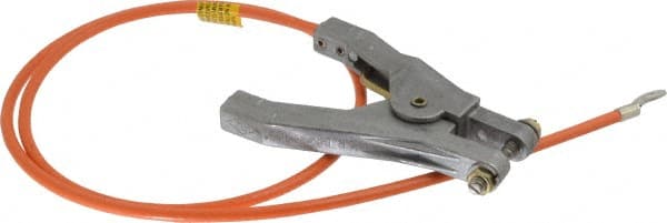 19 AWG, 3 Ft., Hand Clamp, Terminal, Grounding Cable with Clamps MPN:GCSI-HE-03