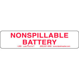 LabelMaster®L390 Nonspillable Battery Label 4.5