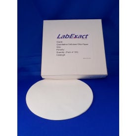 LabExact Grade CFP44 Qualitative Cellulose Filter Paper 0.165 mm Thick 7.0 cm Dia. 3 um 100 PK CFP44-070