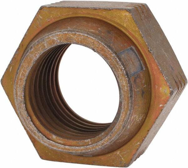 Hex Lock Nut: Distorted Thread, 1-1/2-6, Grade L9 Steel, Cadmium Dichromate Finish MPN:446026PR